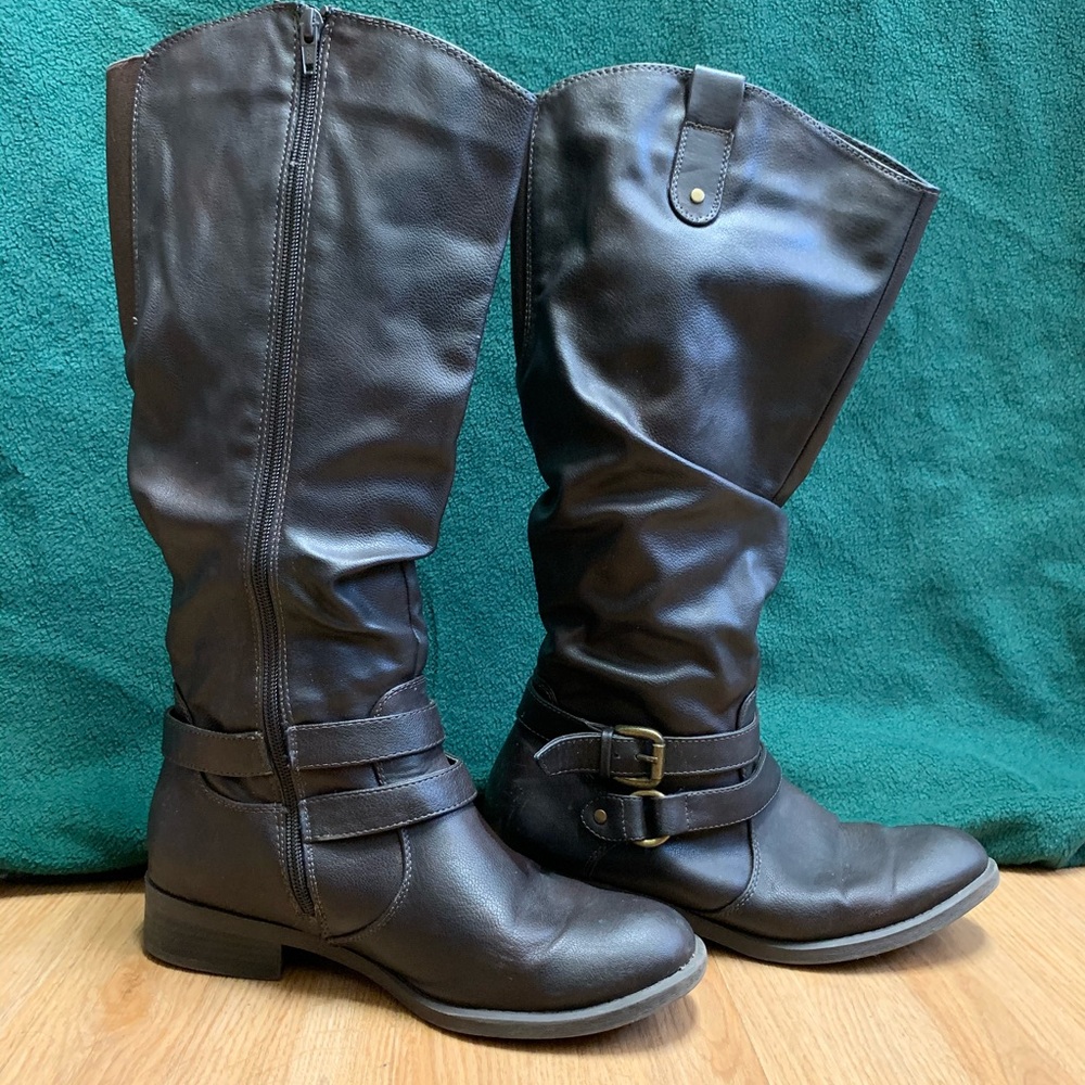 Dark Brown Boots